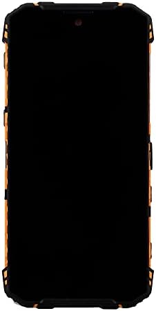 SWARK LCD Kijelző Kompatibilis DOOGEE S96 Pro (Narancssárga Keret) érintőképernyő Csere + Eszközök
