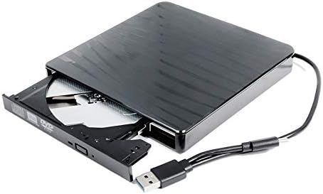 2-in-1 USB-C, USB 3.0, Külső, Hordozható DVD-CD Lejátszó, Pop-up 8X DVD+-RW, 24X CD-RW Író Optikai Meghajtó Windows 8-10 Mac OS Laptopok
