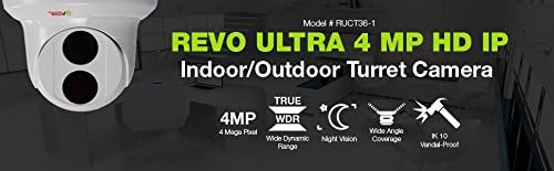 REVO-Amerika Ultra Plus Kereskedelmi Osztály 32 Ch. 8TB HDD 4K NVR Videó Biztonsági Rendszer, 16 x 4MP IP Bullet Kamera & 16 x 4MP