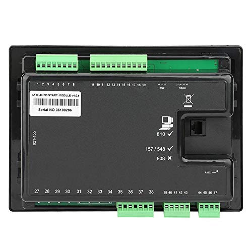 Nitrip DSE5110 Generátor Elektronikus Vezérlő Modul Vezérlő Panel, LCD Kijelző
